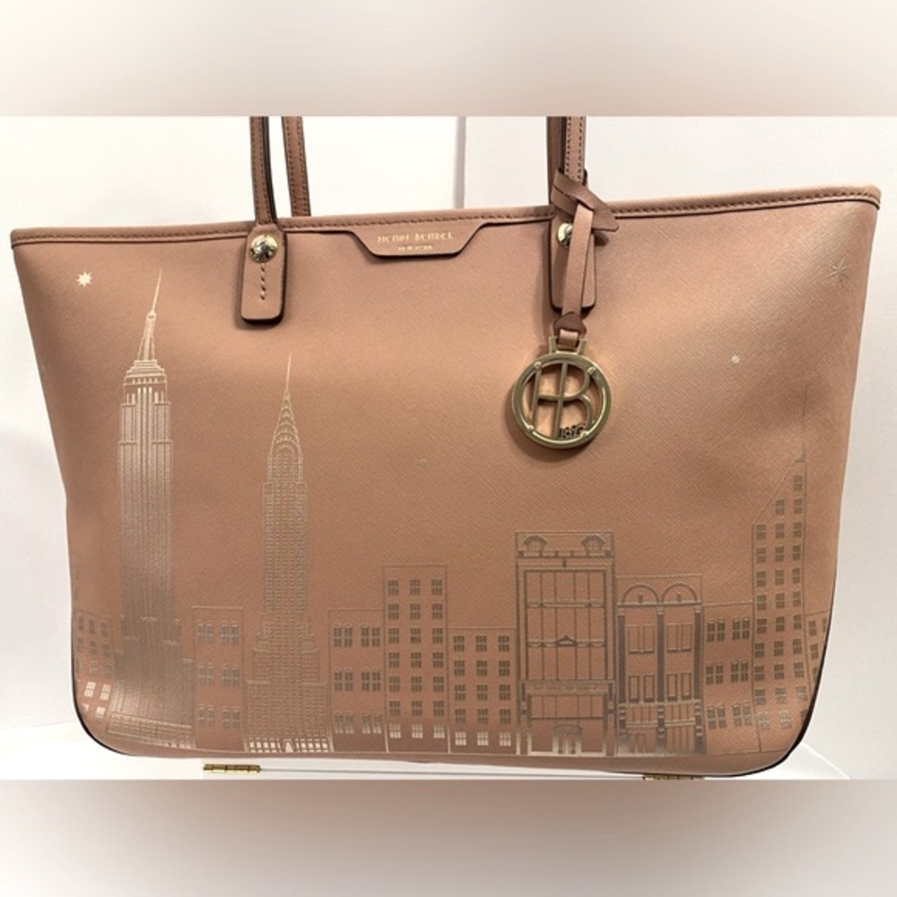 Henri Bendel || NYC Skyline W 57th Tote || EUC✨ w Dust Bag